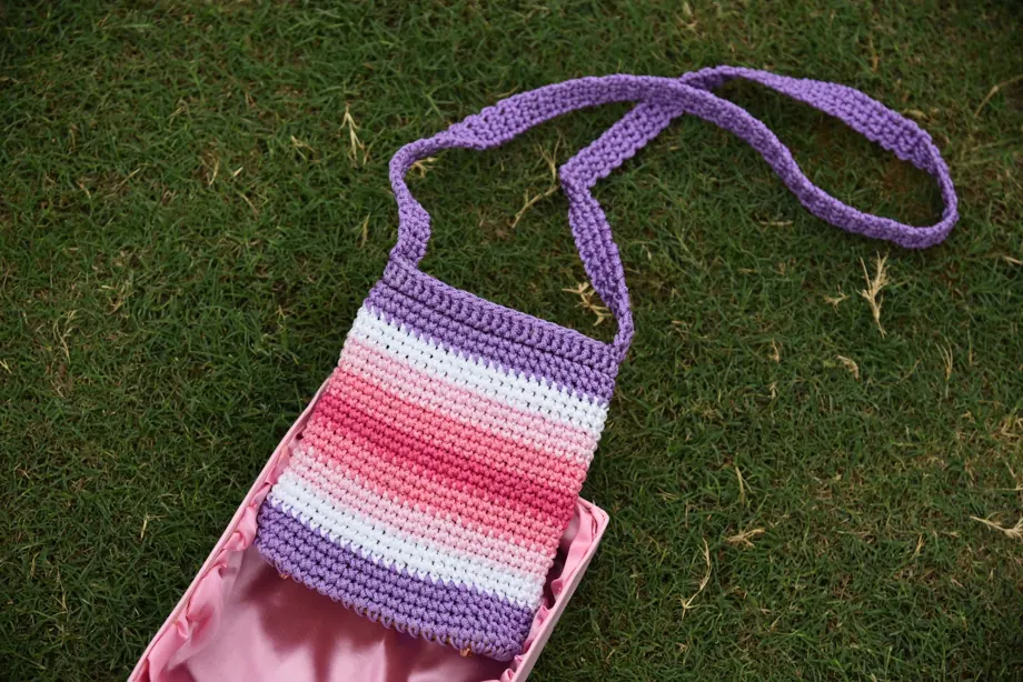 Cross-body mobile phone bag