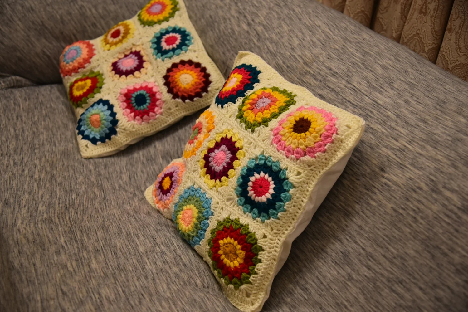Sunburst cushion